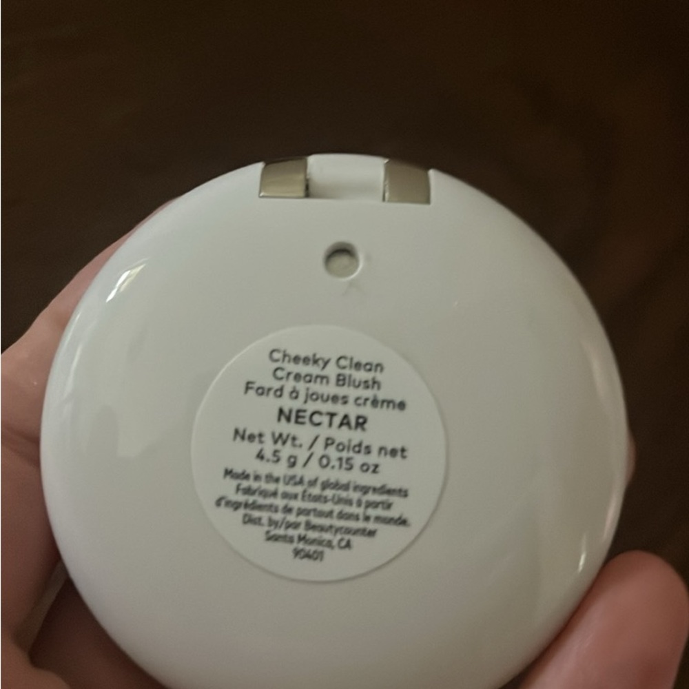 Beauty counter Cheeky Clean Cream Blush in Nectar